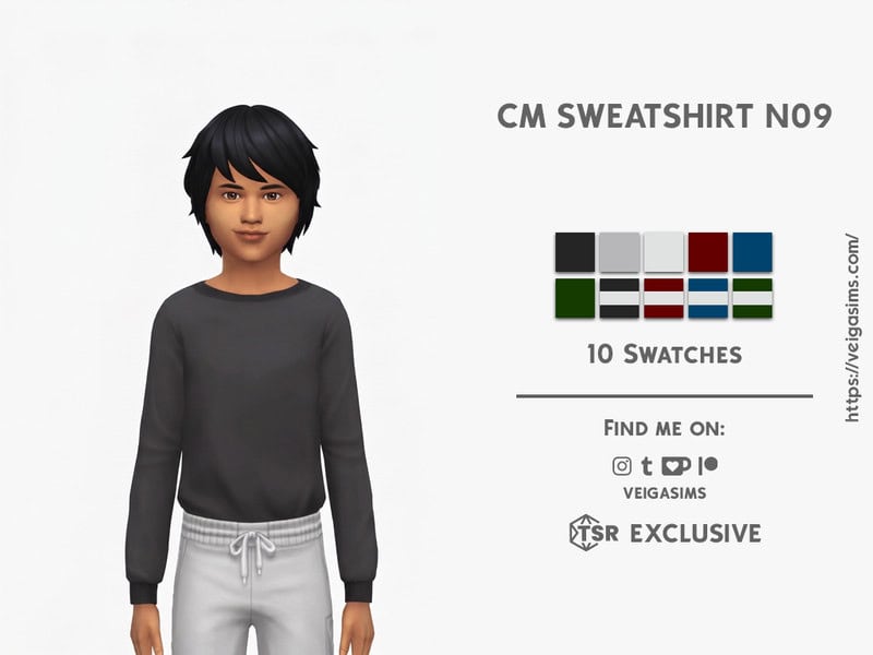 Sims 4 CM SWEATSHIRT N9 by David_Mtv2