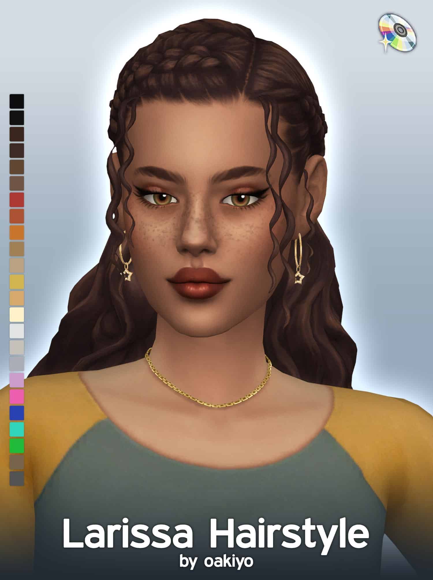 Preview image 1 for Larissa Hairstyle by OAKIYO.