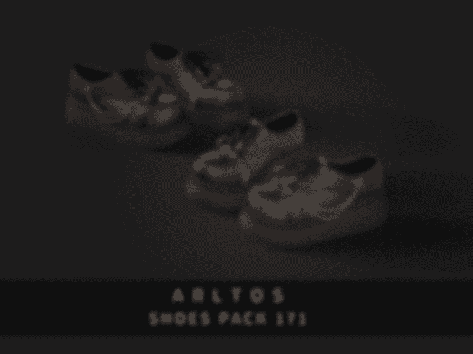 Preview image 1 for Shoes Pack 171 by ARLTOS.