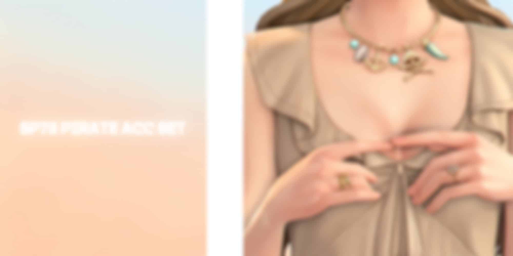 Preview image 1 for SP78 (Bridgerton's Ball) Pirate Acc Set (RoL Tier) by ADRIENPASTEL.