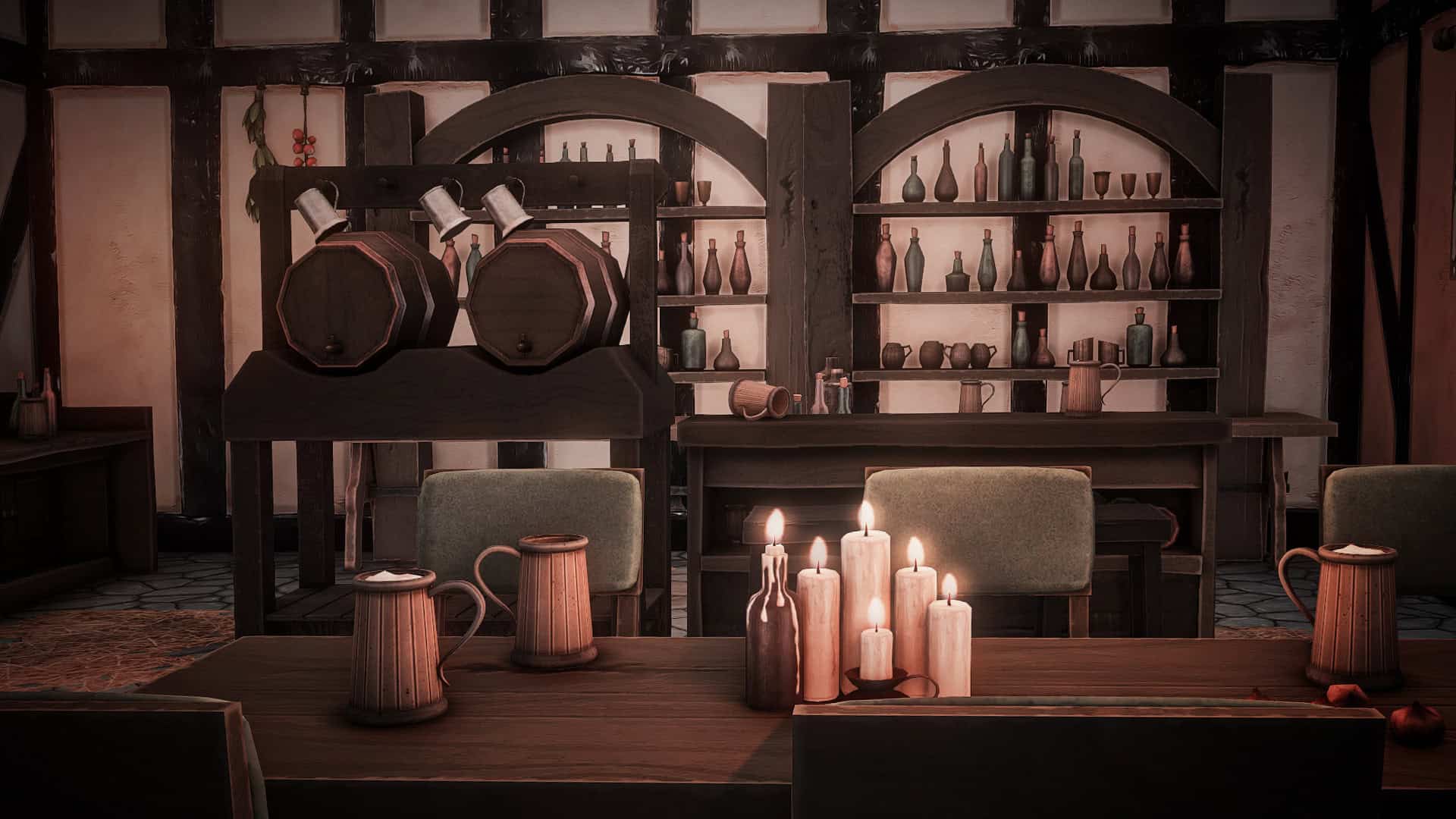 Preview image 1 for Fantasy Kingdom Tavern. Sims 4 by SOLORIYA.