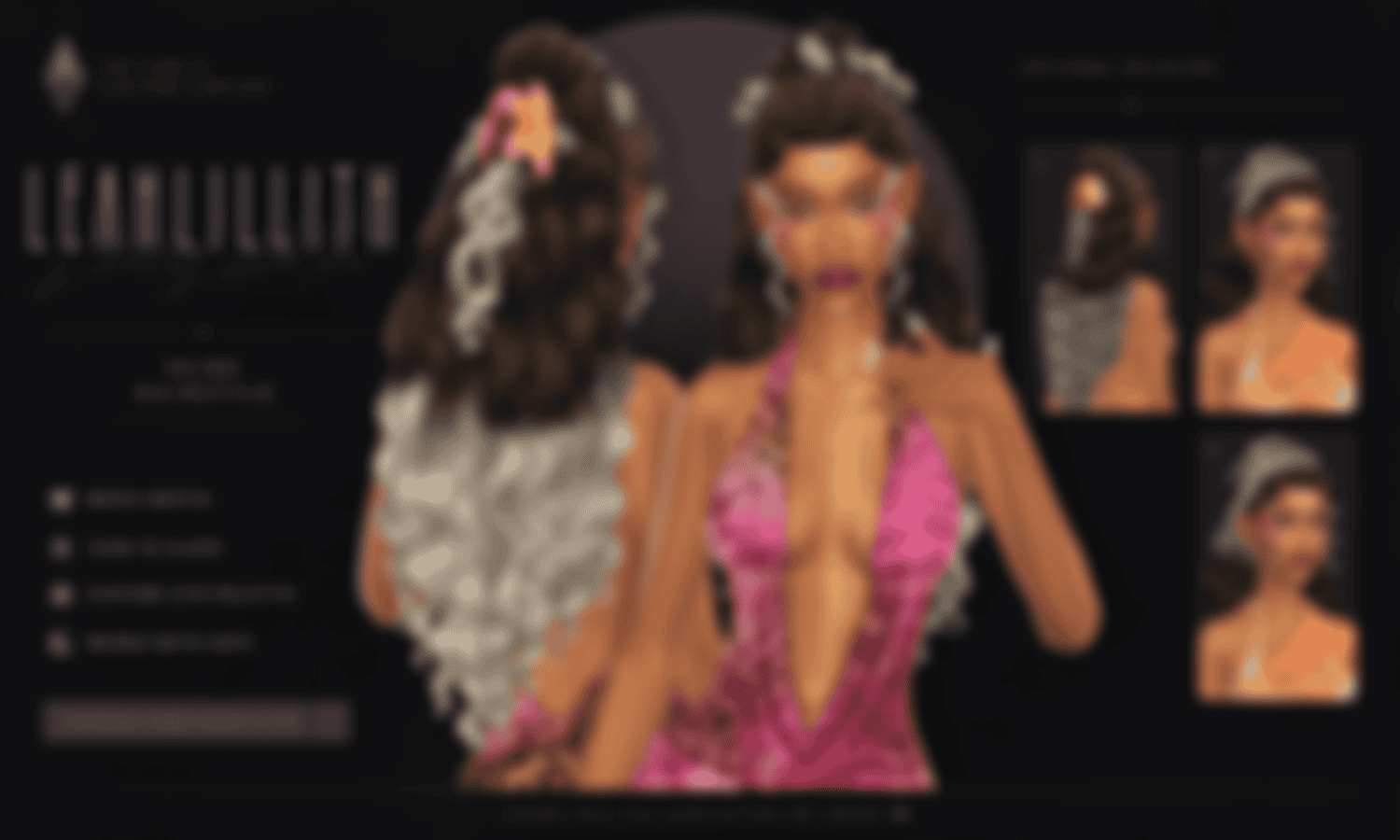 Preview image 1 for Seine Hairstyle + ClawClip Accessory by LEAHLILLITH.