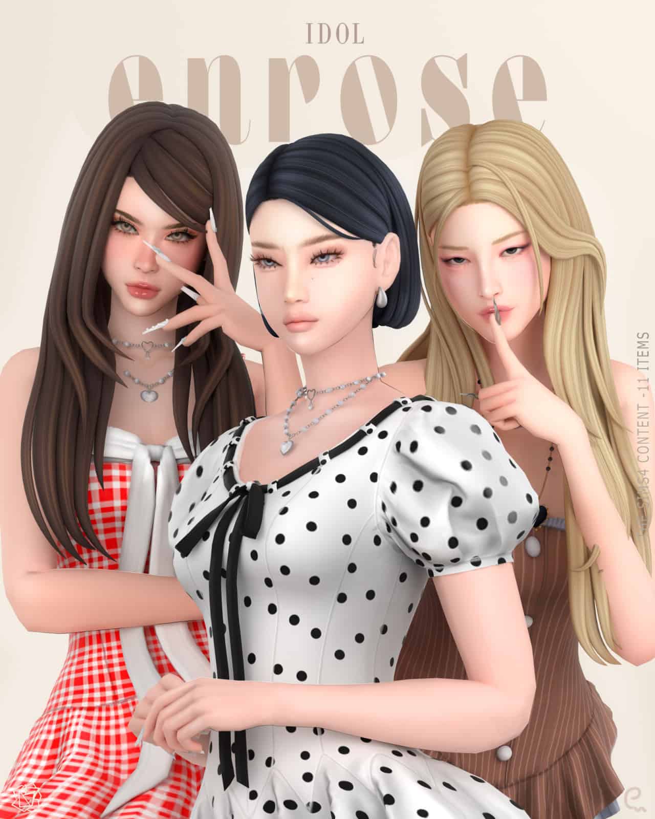 Preview image 2 for Enrose Idol Collection - Collab EnriqueS4 by ENRIQUES4.