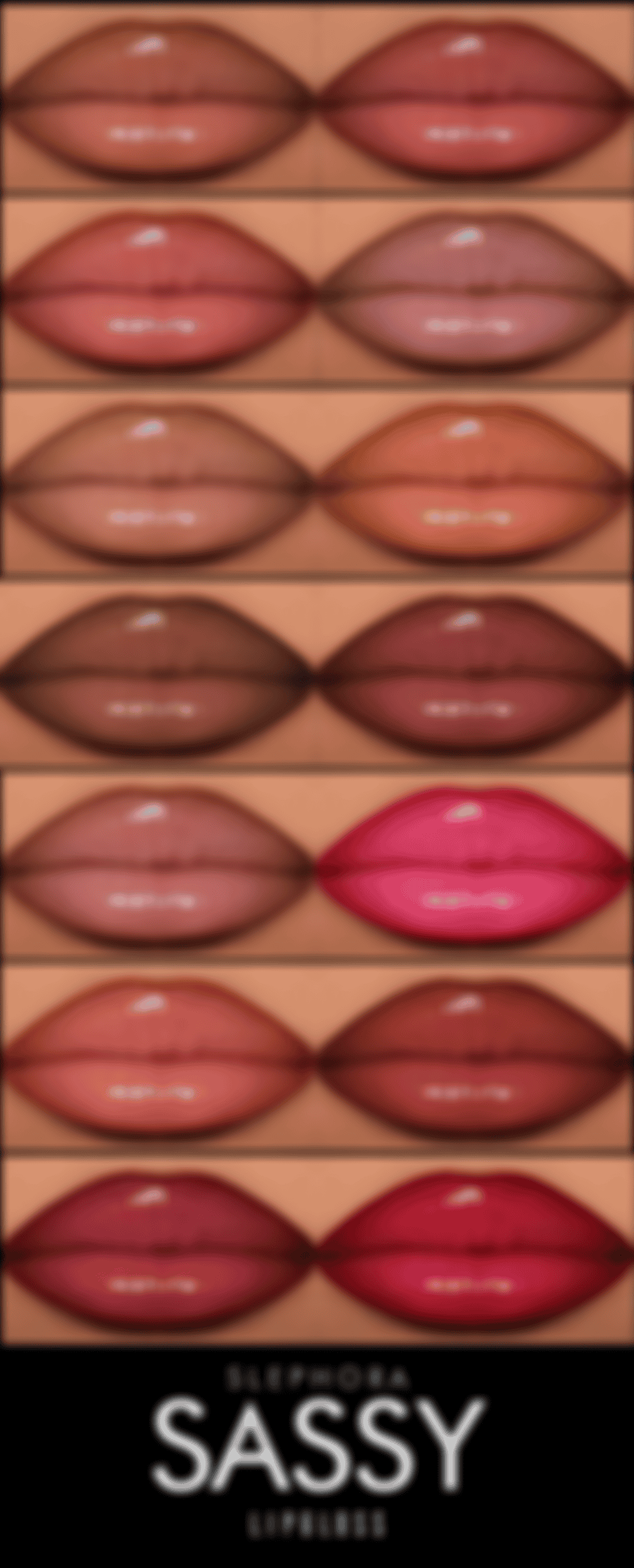 Preview image 1 for Sassy Lip Glosses by SLEPHORA.
