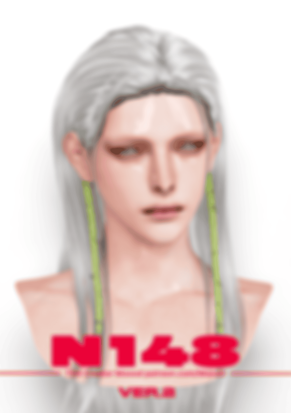 Preview image 1 for SIMS4/TS4] MoooD Hair N148 - VER2 by MOOOD.