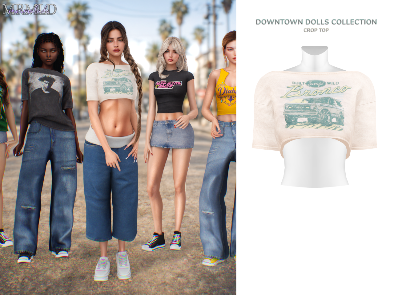 Preview image 2 for Midnight Sun Paradise Collection by MERMALADE.