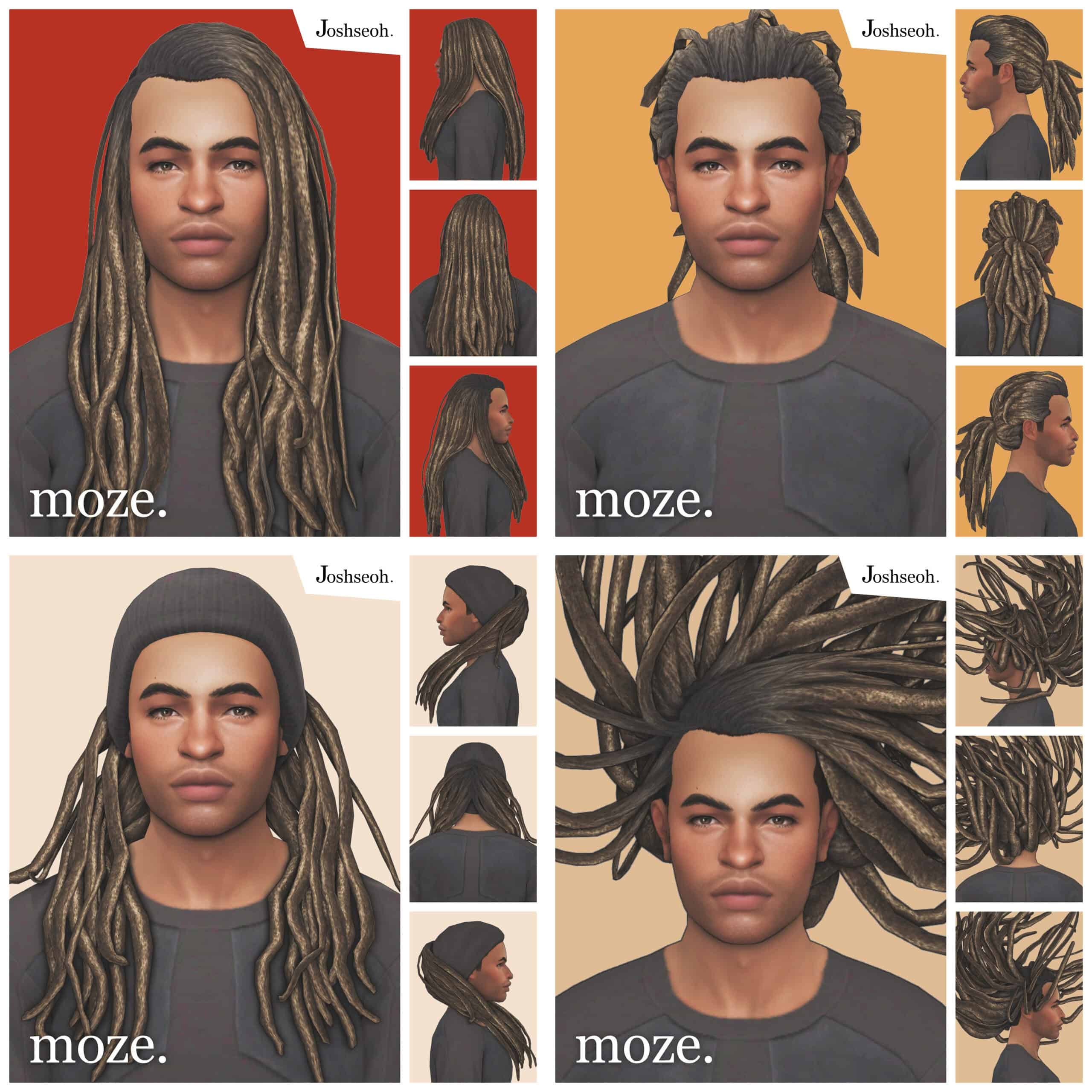 Preview image 1 for Moze Hair (Hair Commissions) by JOSH.
