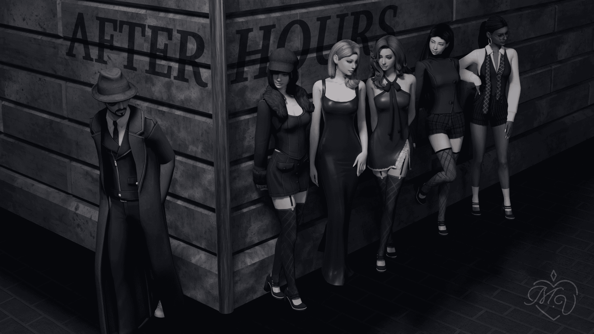 Preview image 1 for After Hours: June Collection by MISS.VALENTINE.