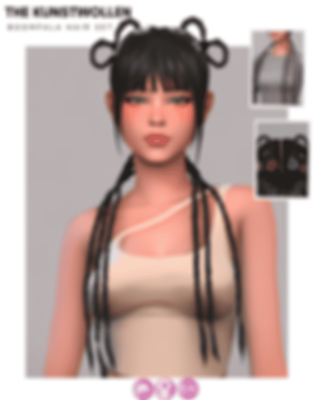 Preview image 1 for Boompala hair set by THEKUNSTWOLLEN.