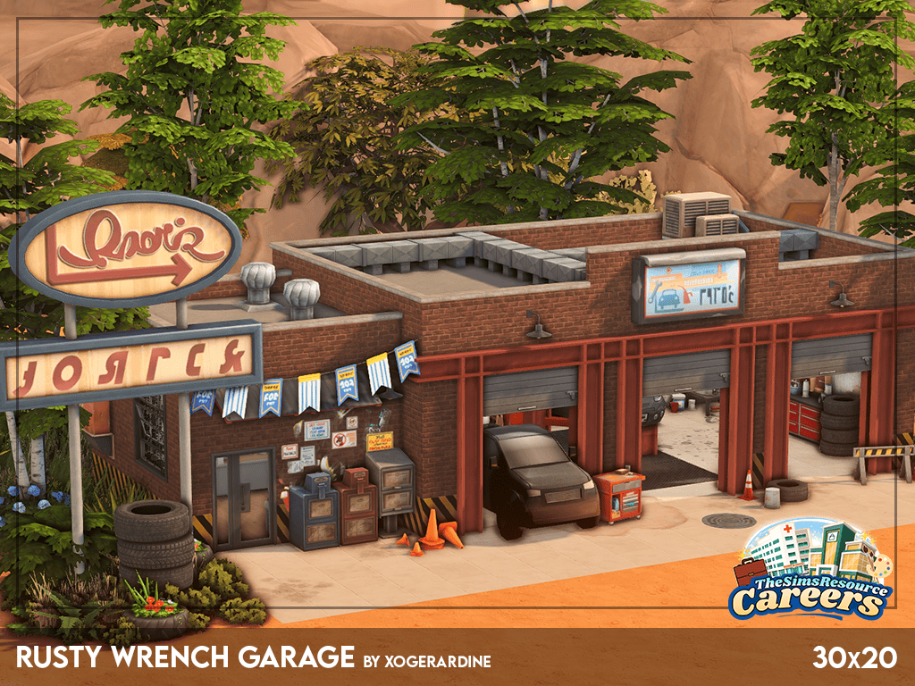 Preview image 1 for Rusty Wrench Garage by XOGERARDINE.