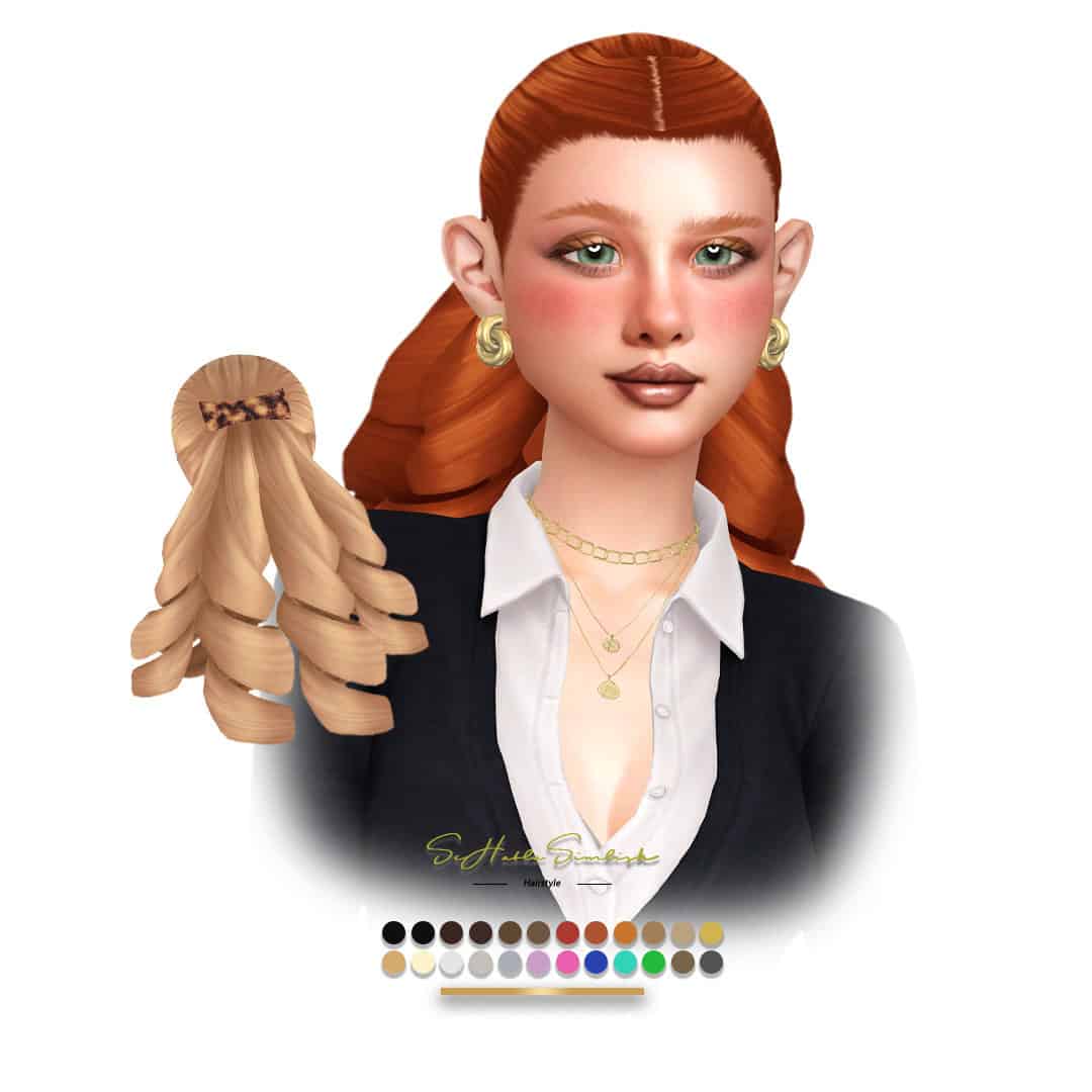 Preview image 1 for Dany Hairstyle (TSR) by SEHABLASIMLISH.