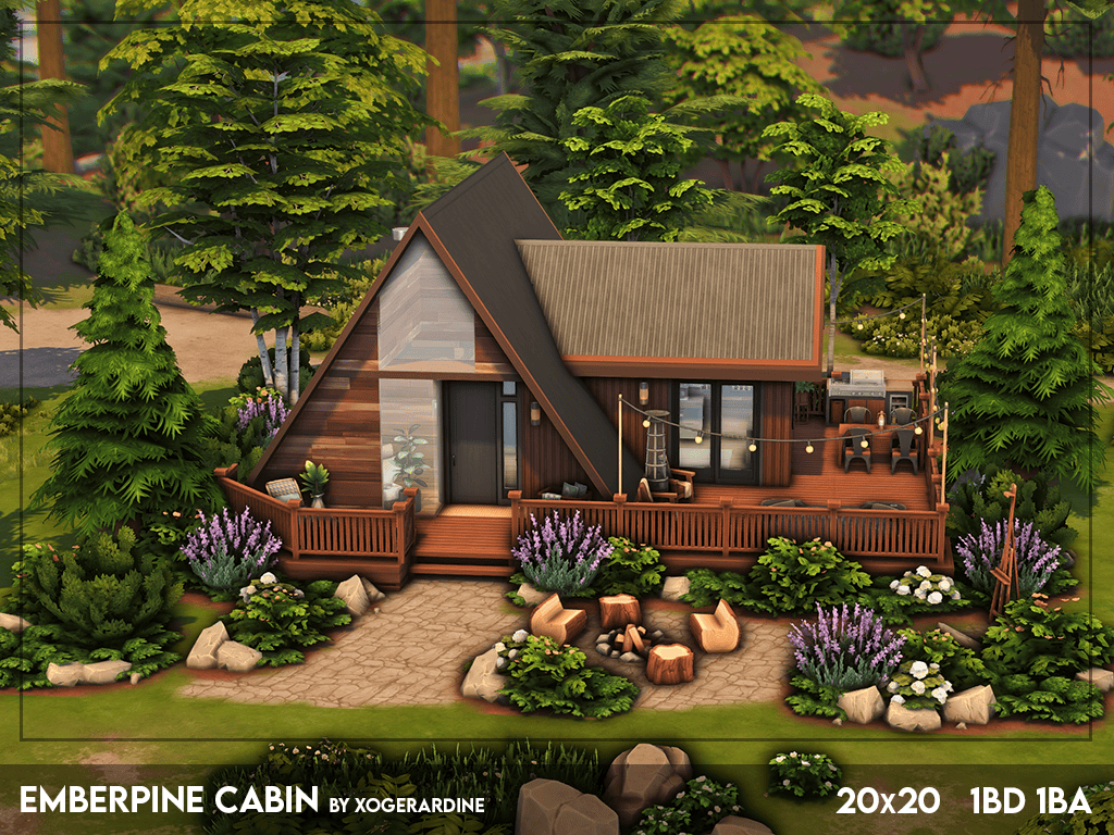 Preview image 1 for Emberpine Cabin by XOGERARDINE.