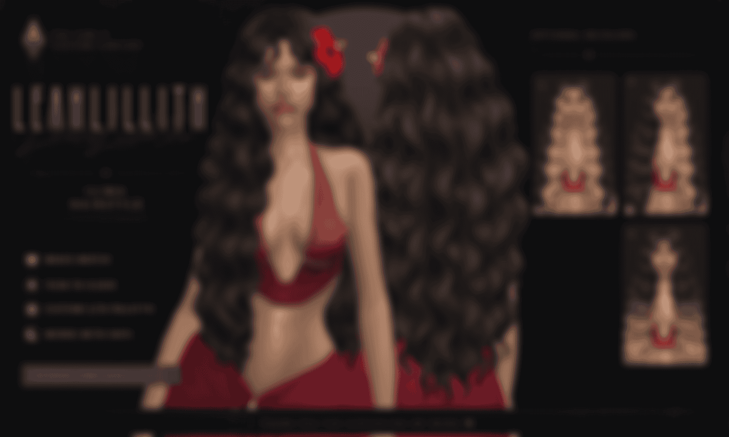 Preview image 1 for Ilima Hairstyle + Flower Accessory by LEAHLILLITH.