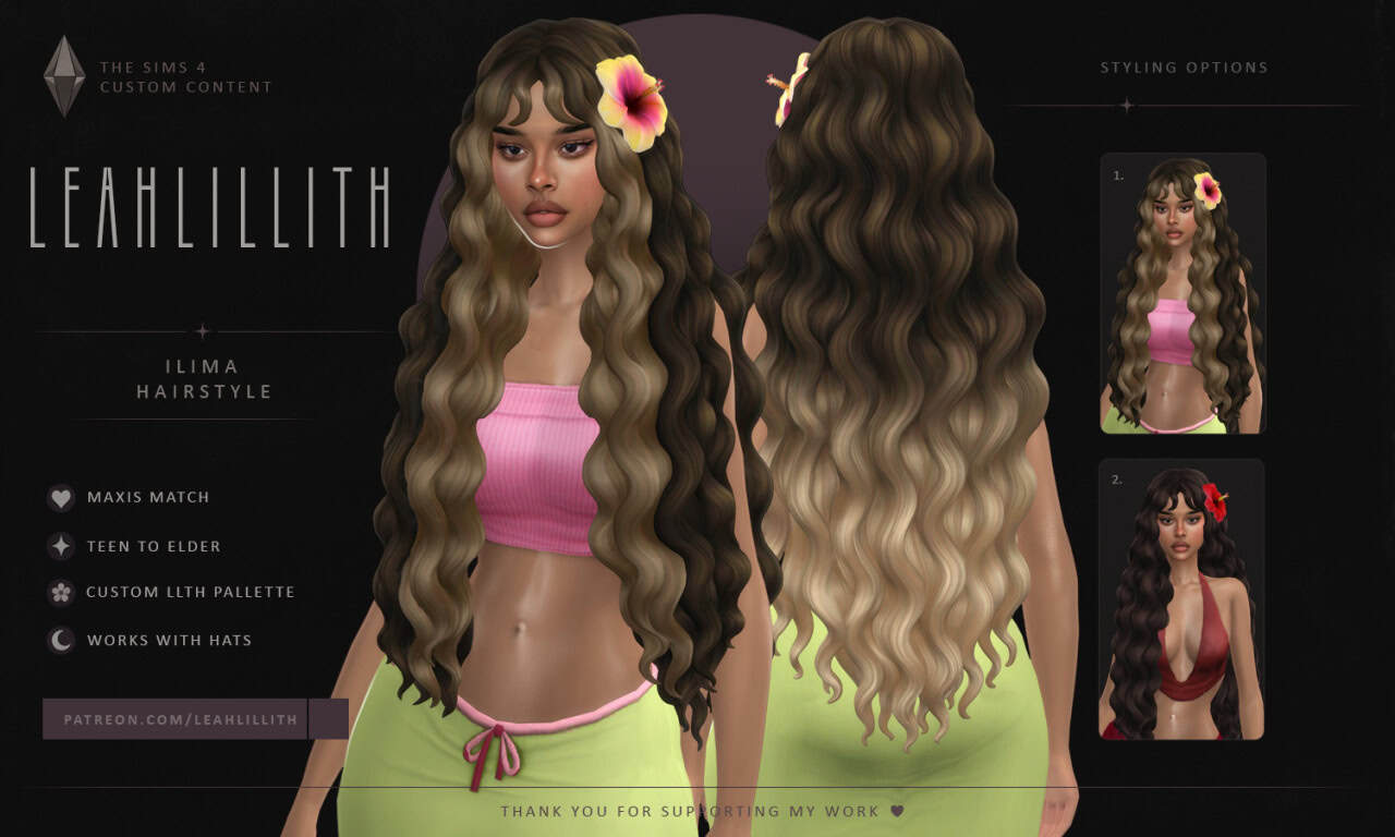 Preview image 2 for Seine Hairstyle: DOWNLOAD by LEAHLILLITH.