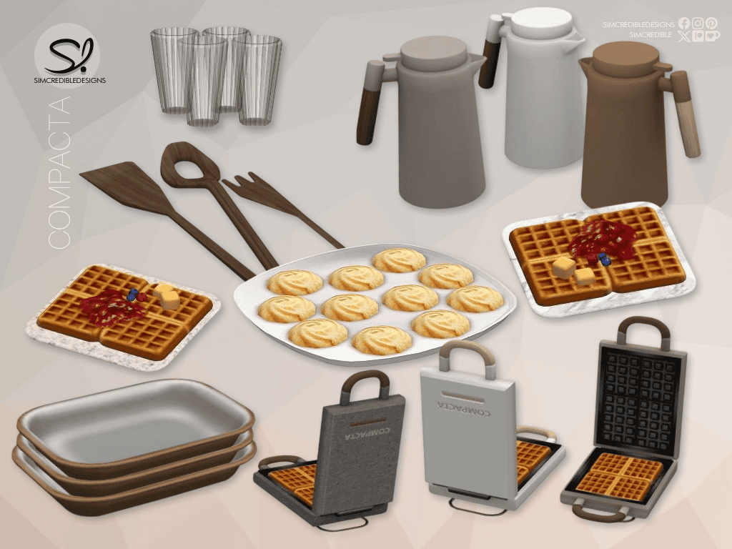 Preview image 1 for Compacta Kitchen extras - Curseforge by SIMCREDIBLE!.