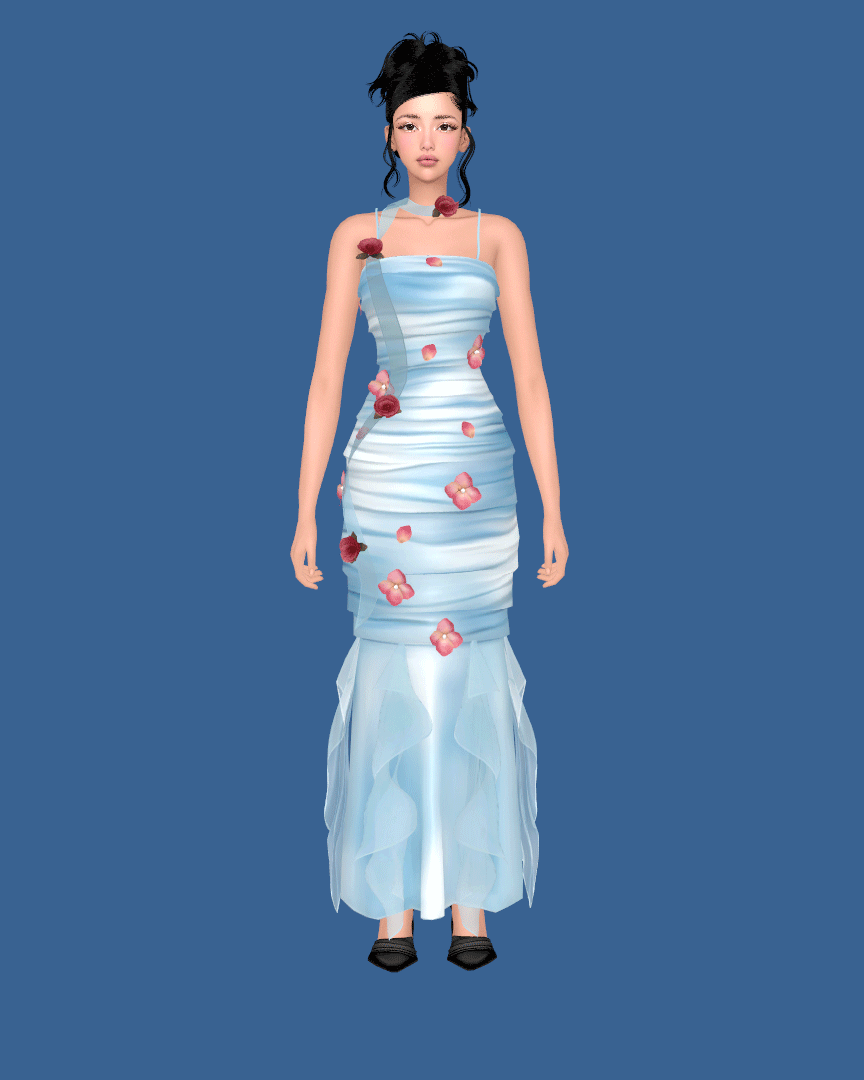 Preview image 7 for Y2K Camo Outfit by KIASIMS.