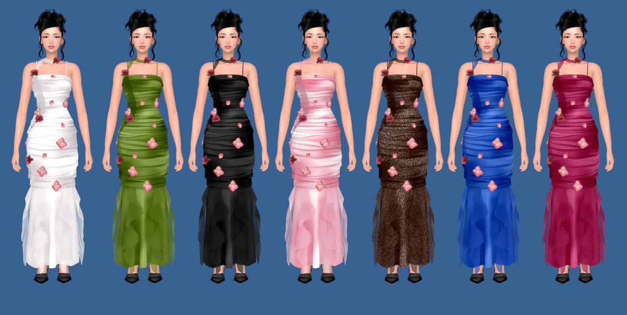 Preview image 12 for Y2K Camo Outfit by KIASIMS.