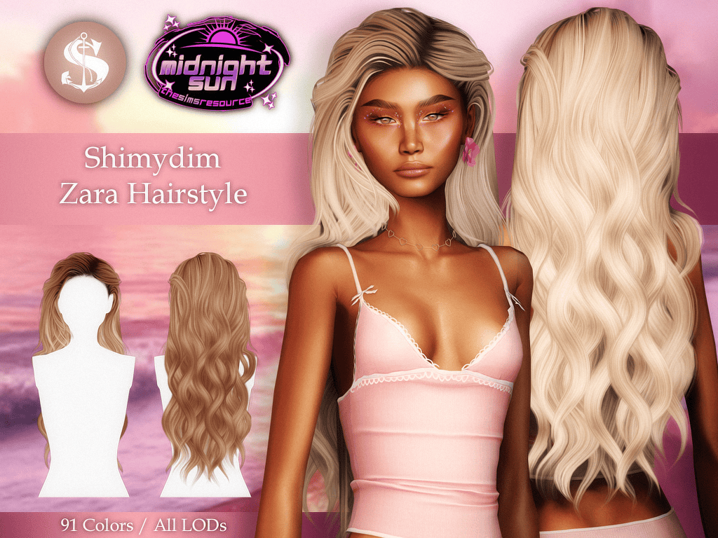 Preview image 1 for ZARA HAIRSTYLE by SHIMYDIM.