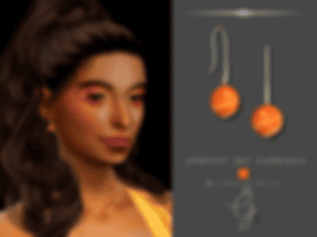 Preview image 1 for Apricot Sky Set by GLITTERBERRYFLY.