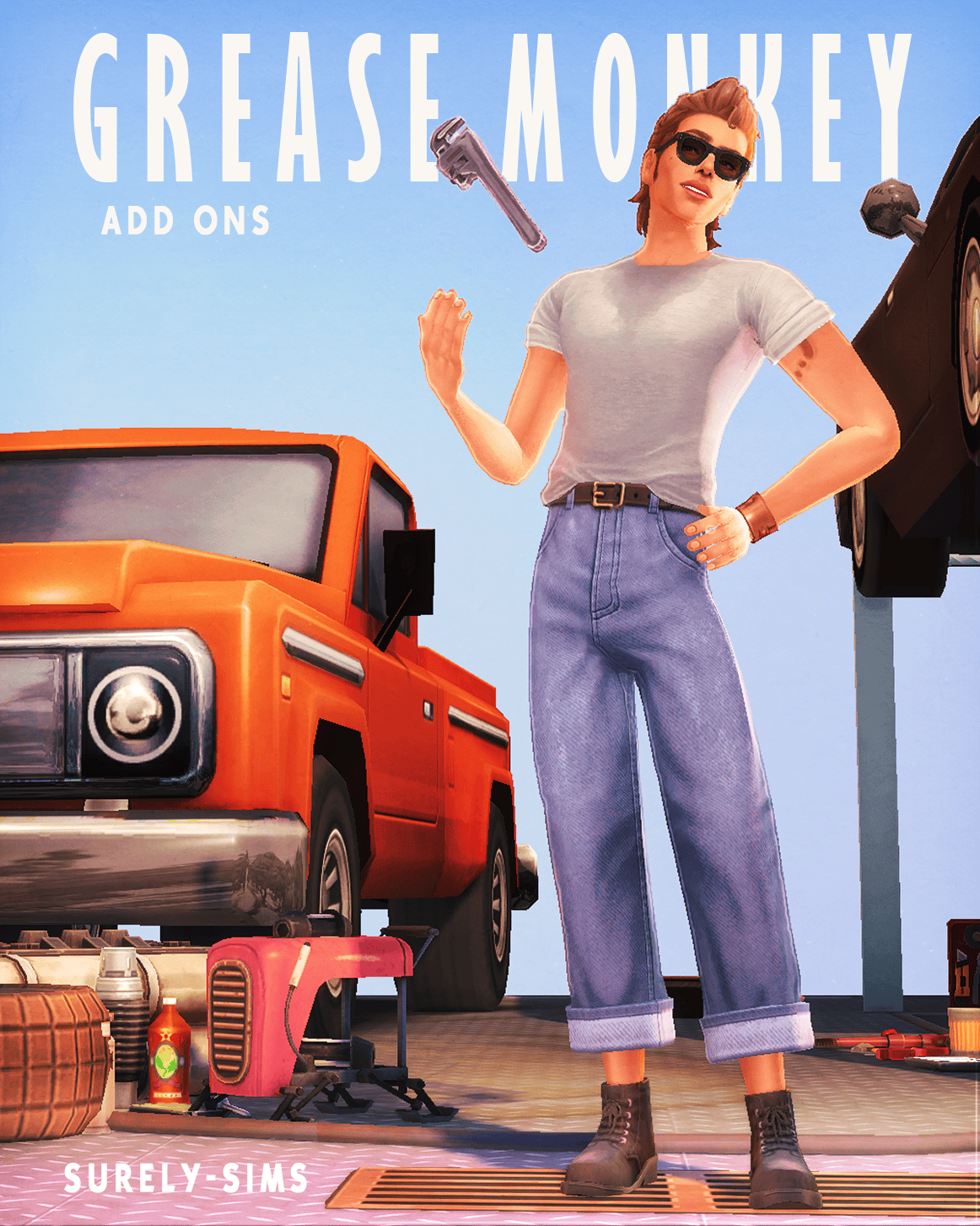 Preview image 1 for Grease Monkey - Add Ons by SURELYSIMS.