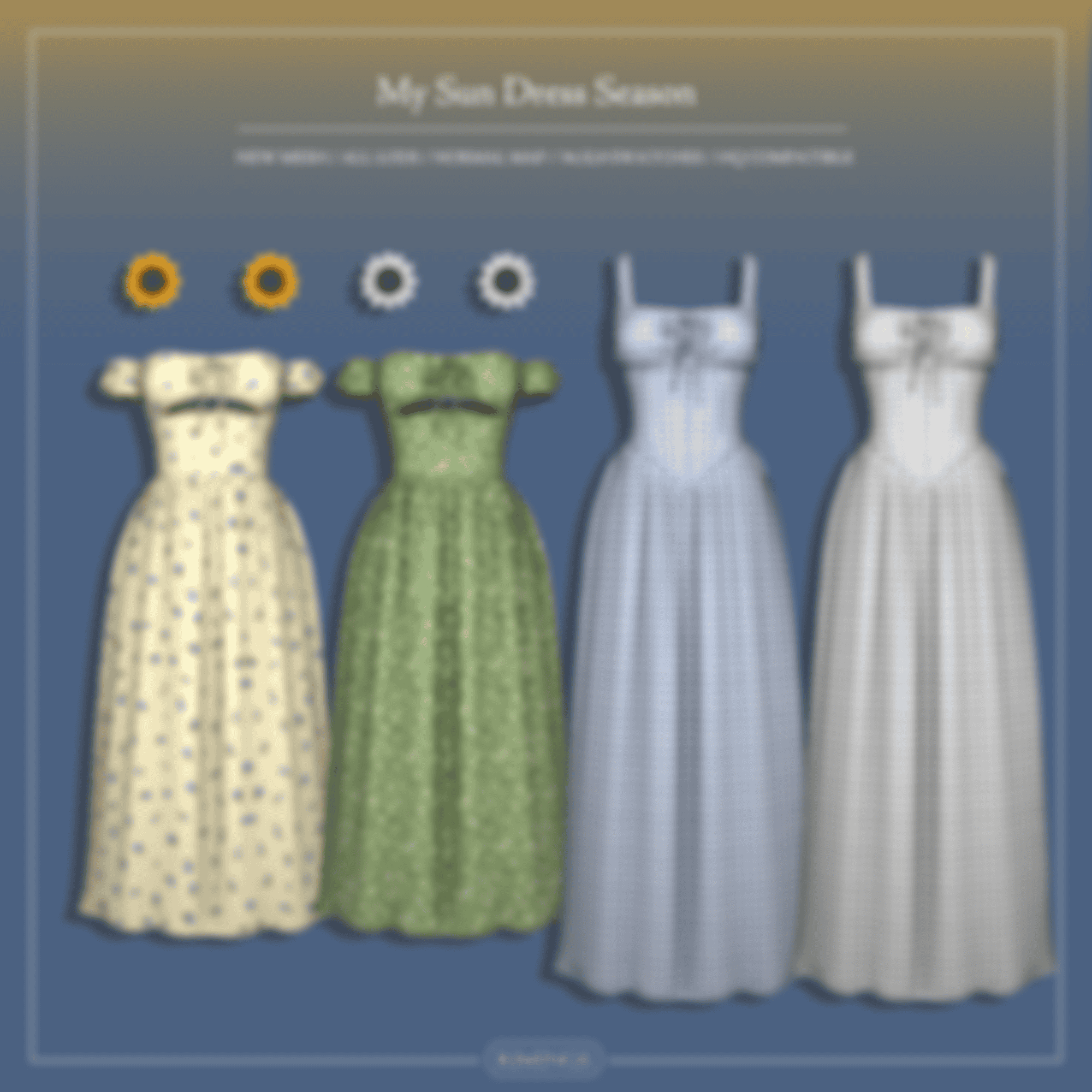 Preview image 1 for RIMINGS] My Sun Dress Season by RIMINGS.