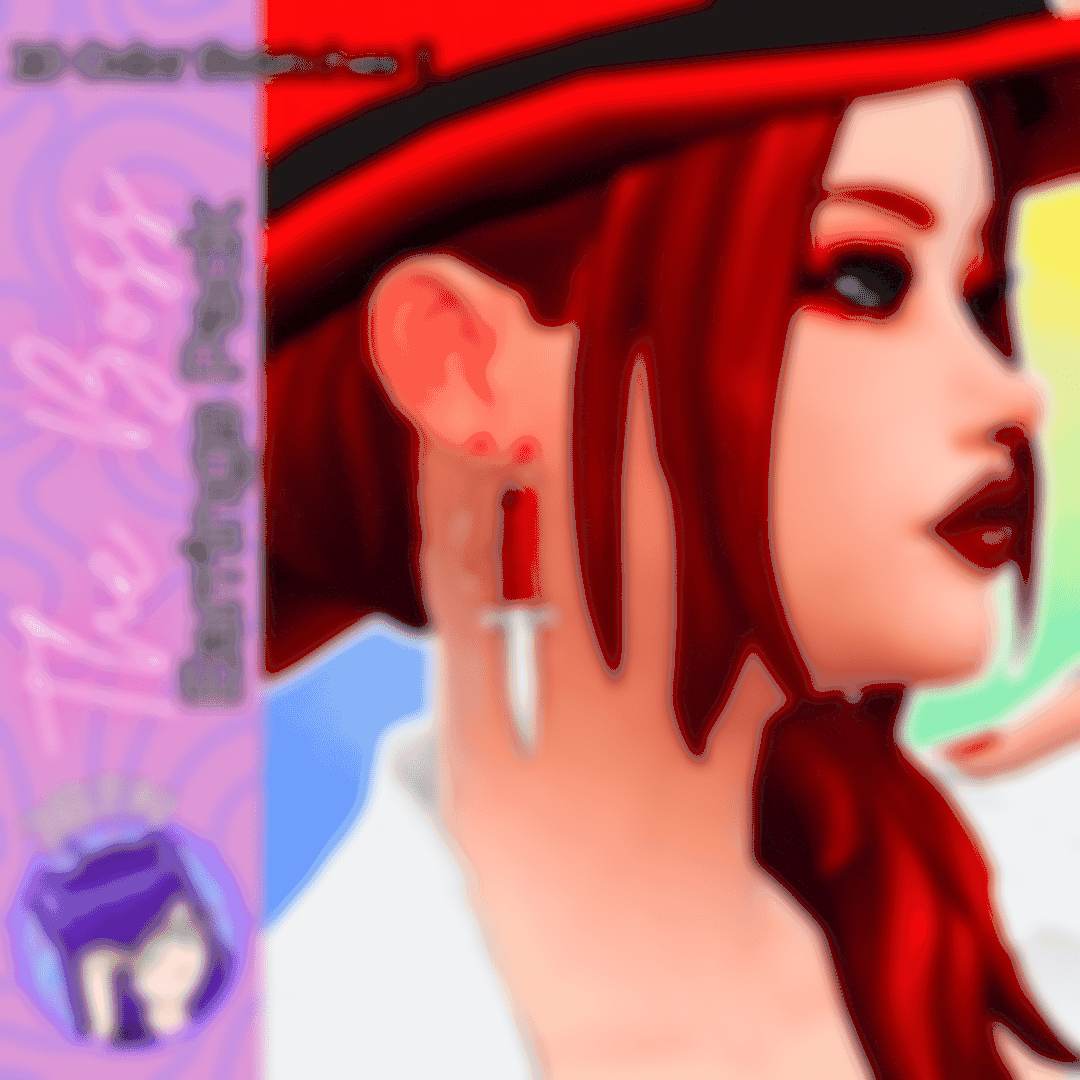 Preview image 1 for THE BOSS EARRINGS by JAYBIRDTHENERD.