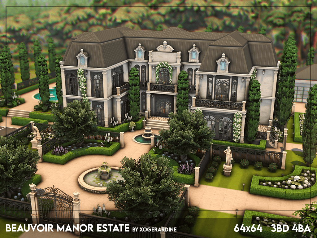 Preview image 1 for Beauvoir Manor Estate by XOGERARDINE.