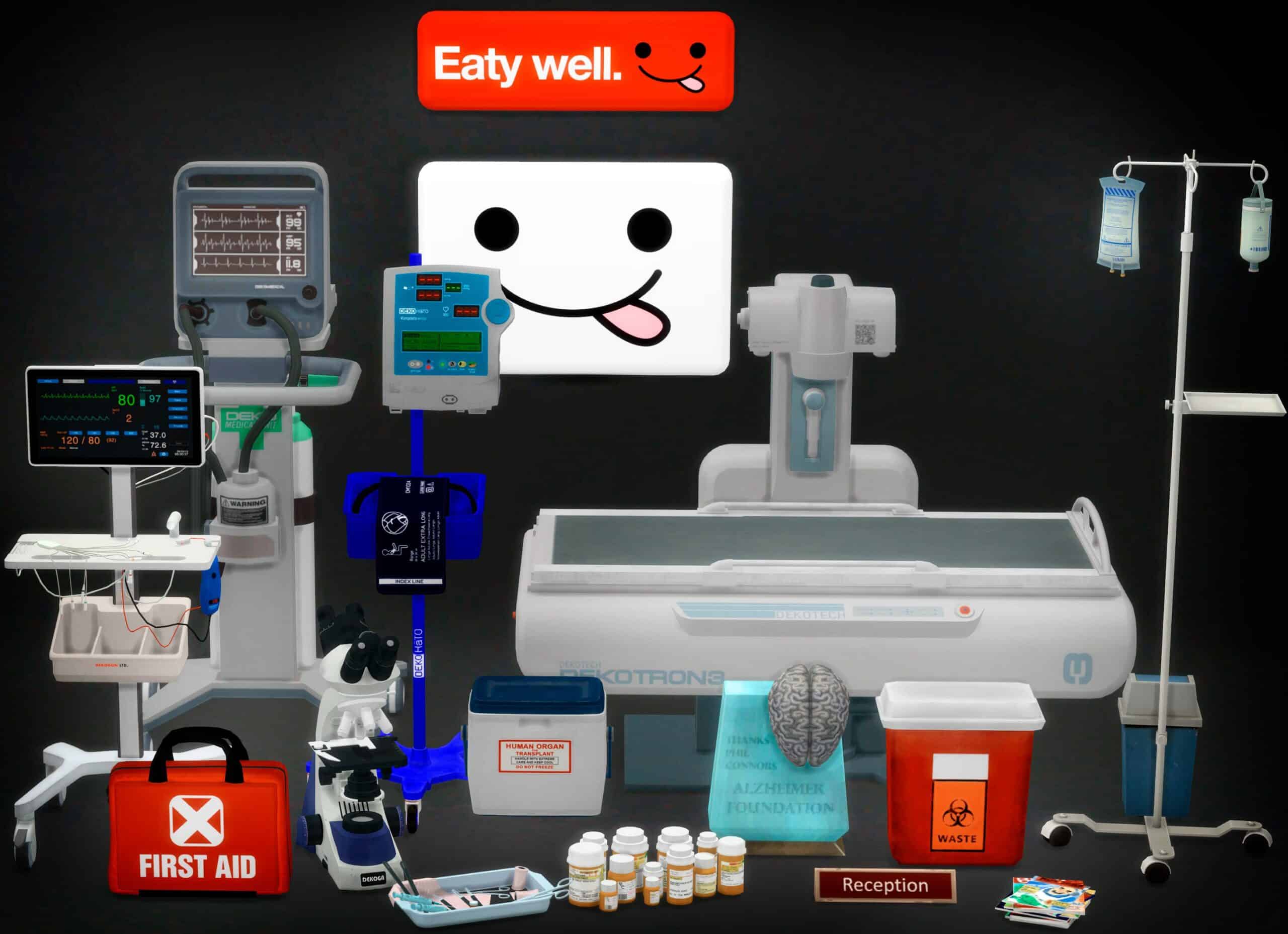 Preview image 1 for Hospital CLUTTER (15 ITEMS) by U79184133.