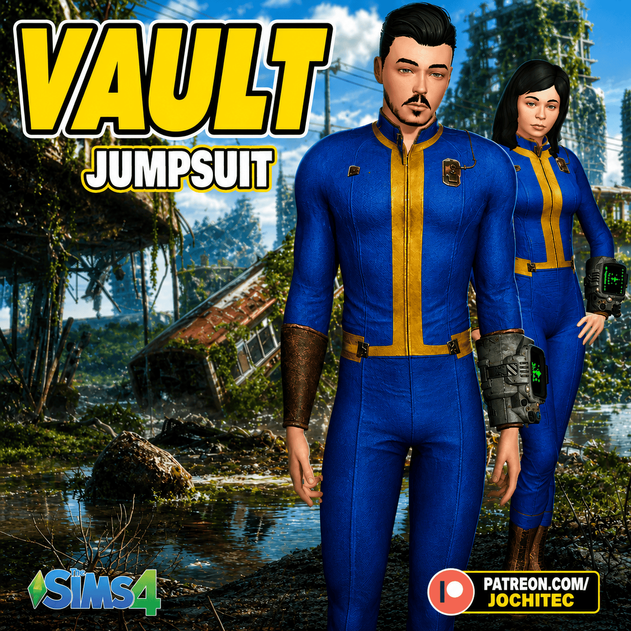 Preview image 1 for Vault jumpsuit by Jochi by JOCHITEC.
