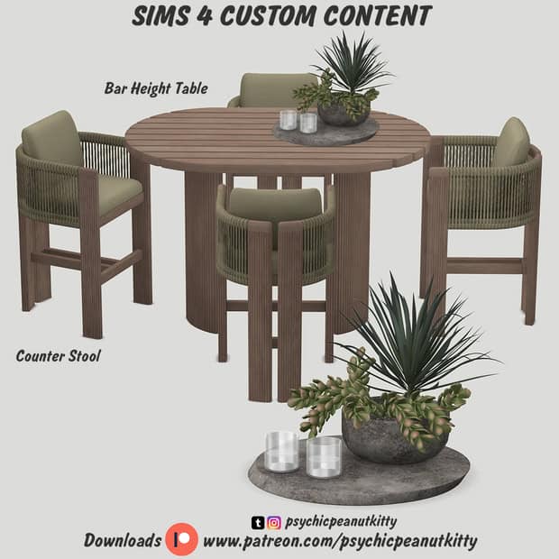 Preview image 1 for June 2026 Outdoor Bar by PSYCHICPEANUTKITTY.