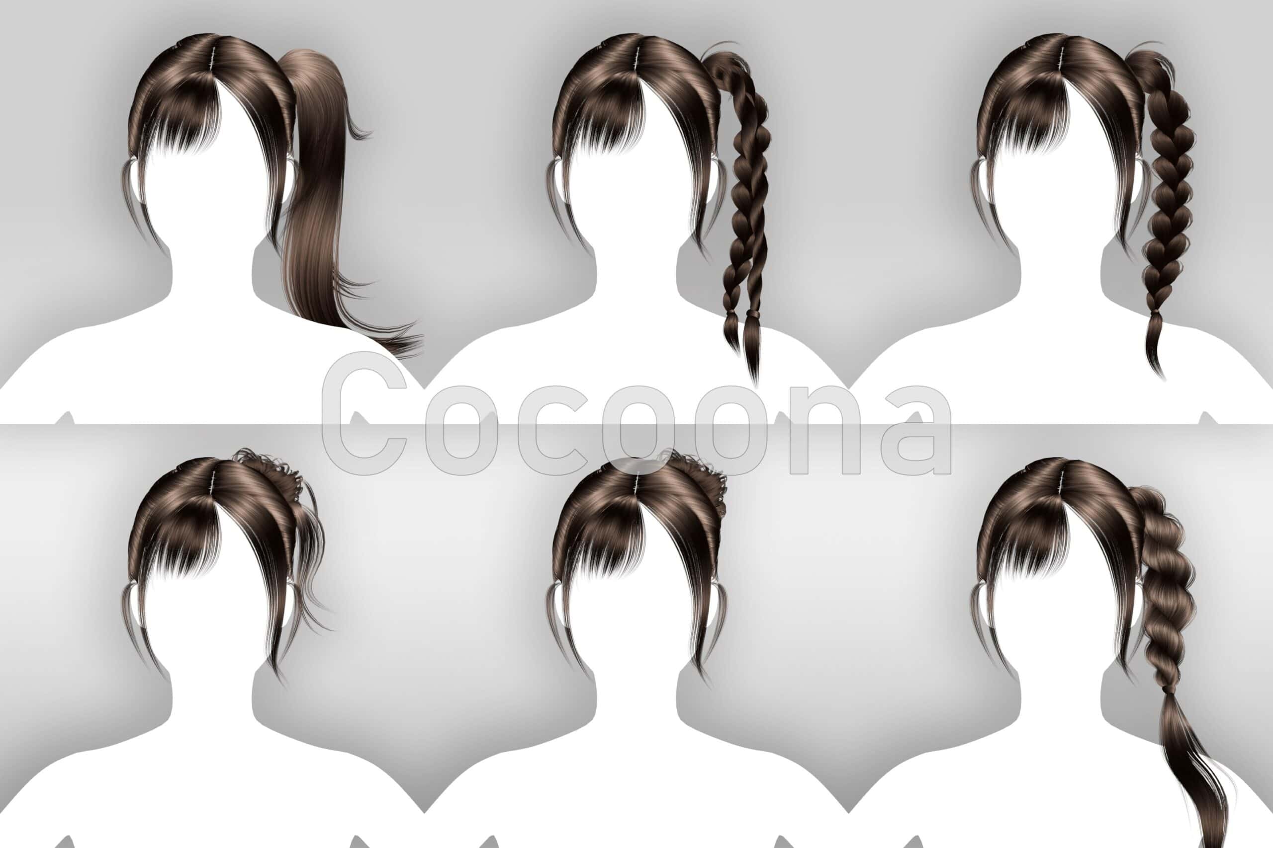 Preview image 1 for Hair mod scheduled for update by COCOONA_SIMS.