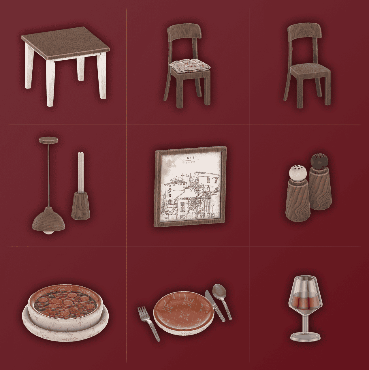 Preview image 2 for Wedine - Dining Chair by ARWENKABOOM.