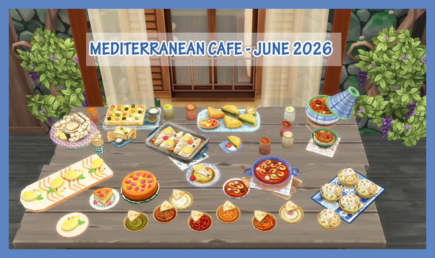 Preview image 1 for Mediterranean Cafe - June 2026 by ICEMUNMUN.