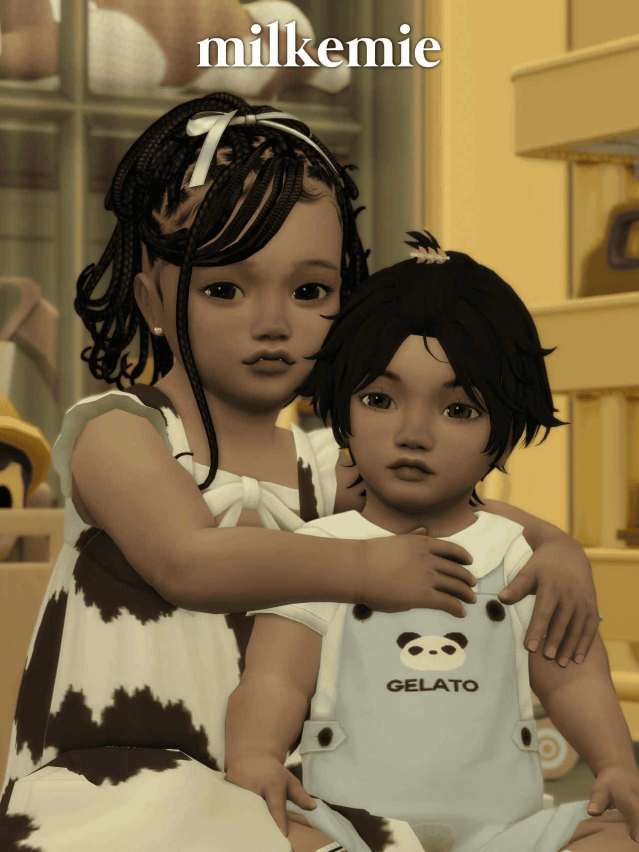 Preview image 2 for Anna's Princess Braid | TS4 AF Hairstyle by KIASIMS.
