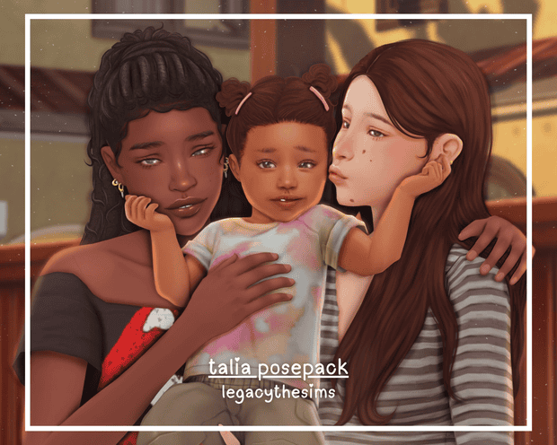 Preview image 1 for talia pose pack by LEGACYTHESIMS.