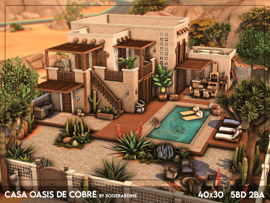 Preview image 1 for Casa Oasis de Cobre by XOGERARDINE.