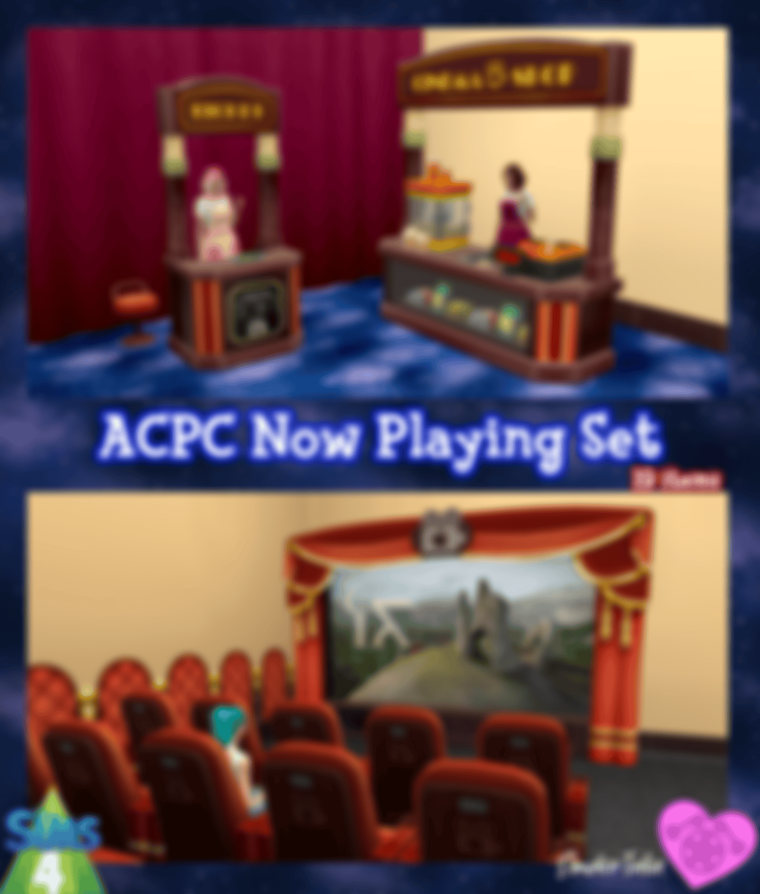 Preview image 1 for ACPC Now Playing Set by SIMDERTALIA.