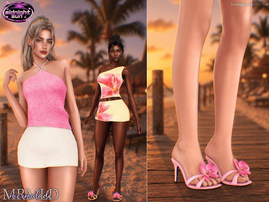 Preview image 1 for Midnight Sun Lights Set by MERMALADE.