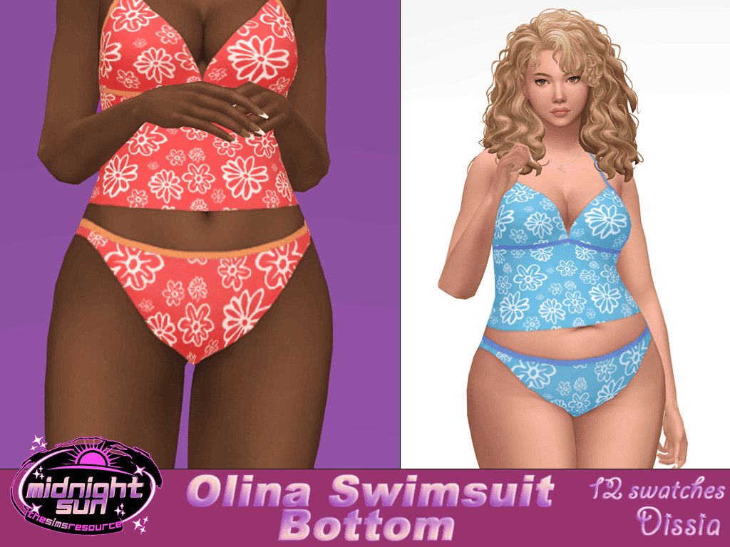 Preview image 2 for Sporty Swimwear Top by DISSIA.