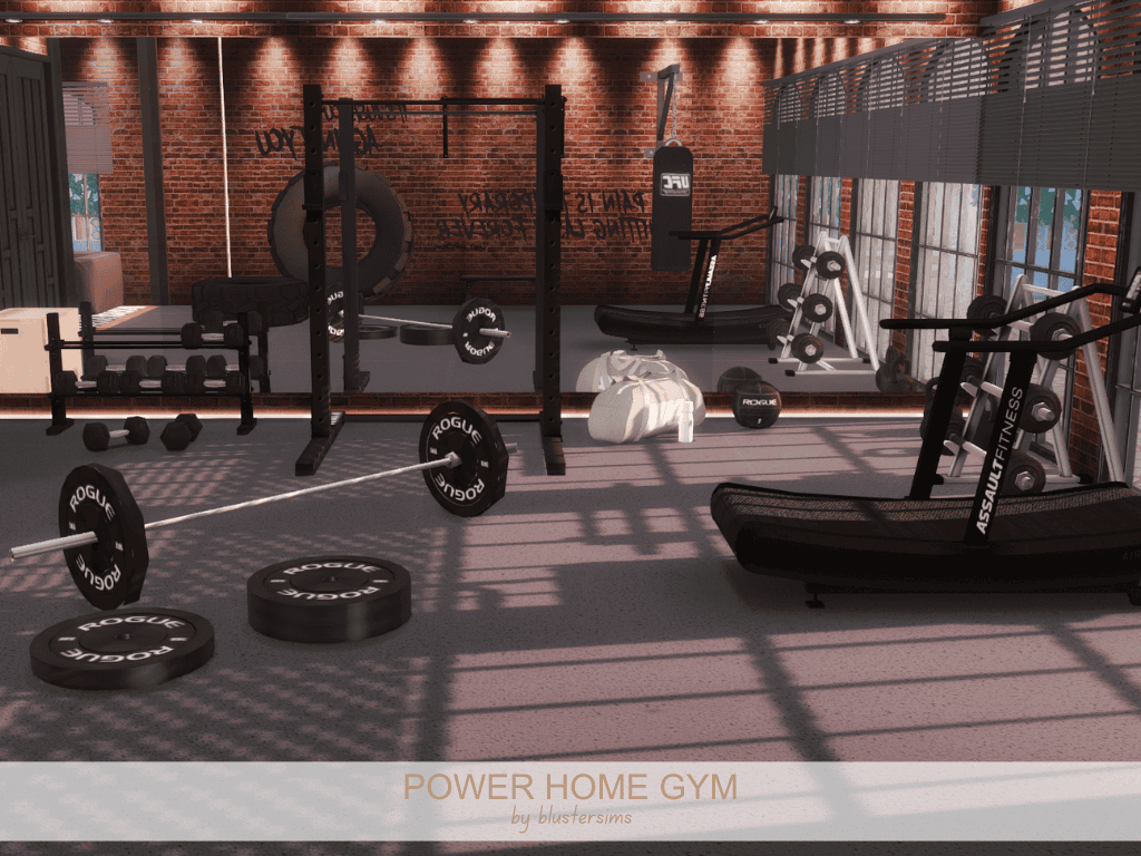 Preview image 1 for Power Home Gym by BLUSTERSIMS.