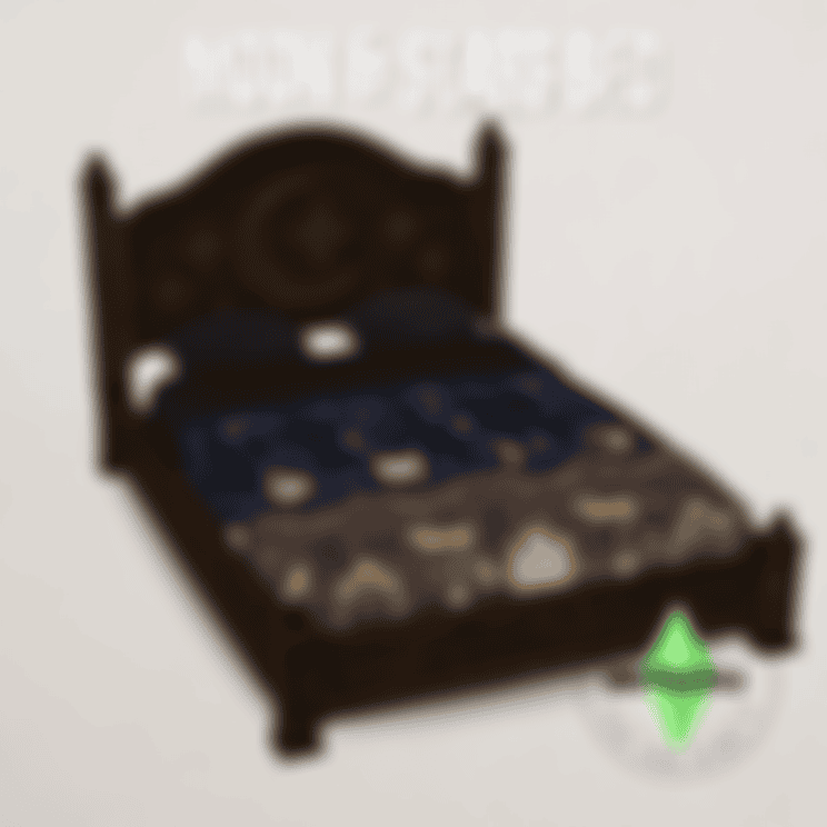 Preview image 1 for Moon & Stars Bed by SNOTRA902.