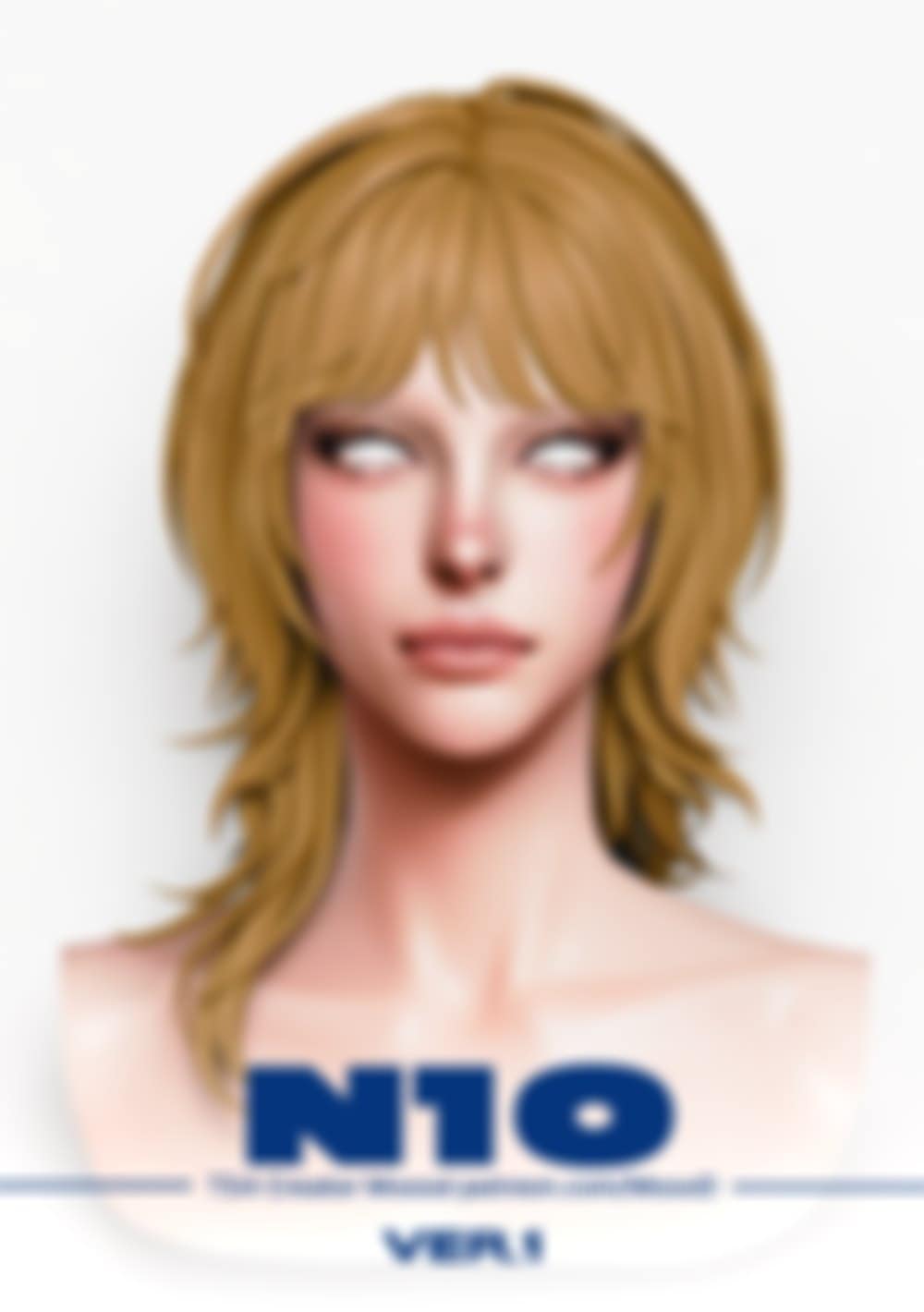 Preview image 1 for SIMS4/TS4] MoooD Maxis Match Hair N10 - VER1/2 by MOOOD.