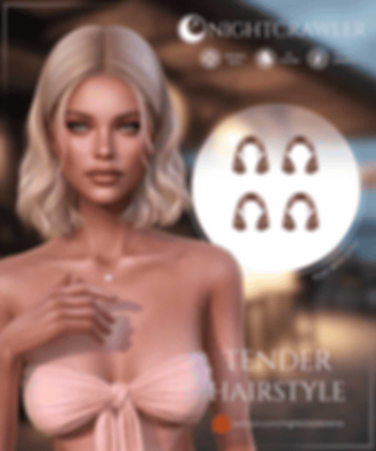 Preview image 1 for TENDER HAIR by NIGHTCRAWLERSIMS.
