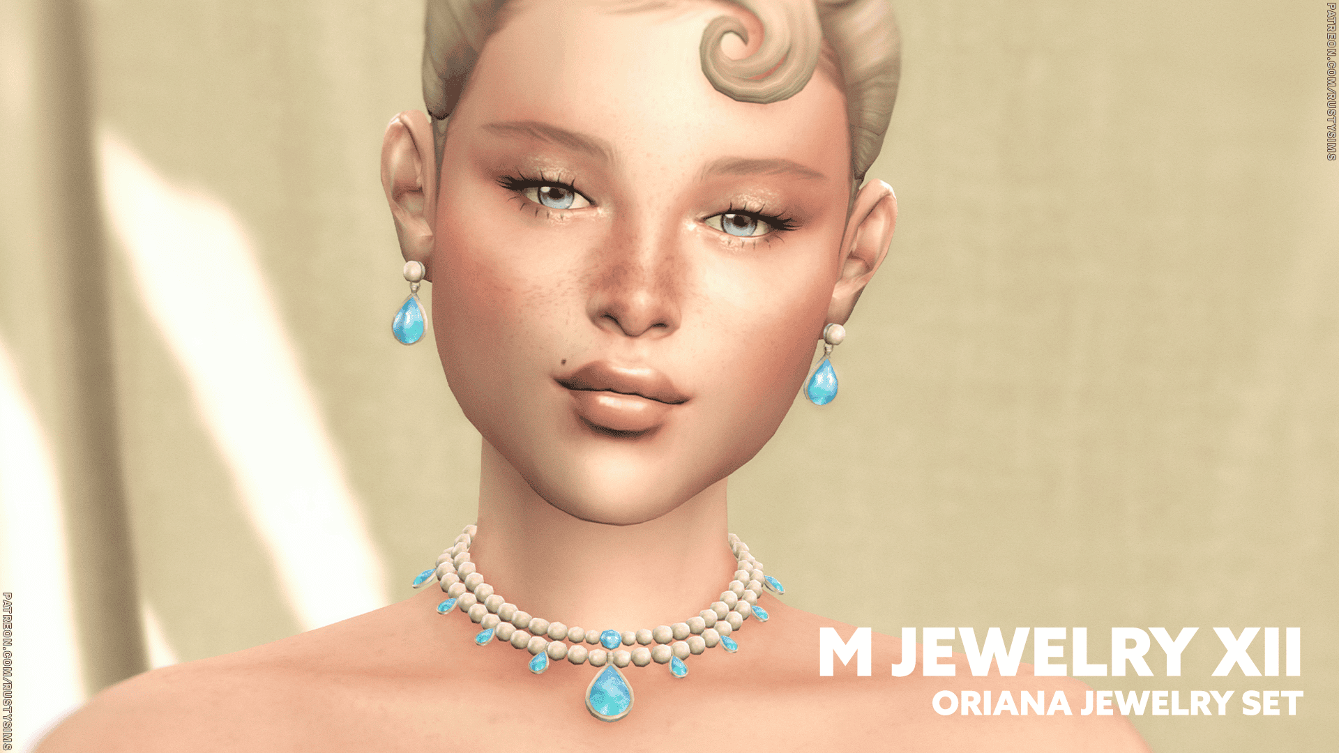Preview image 1 for M Jewelry XII - Oriana Jewelry Set by RUSTYSIMS.