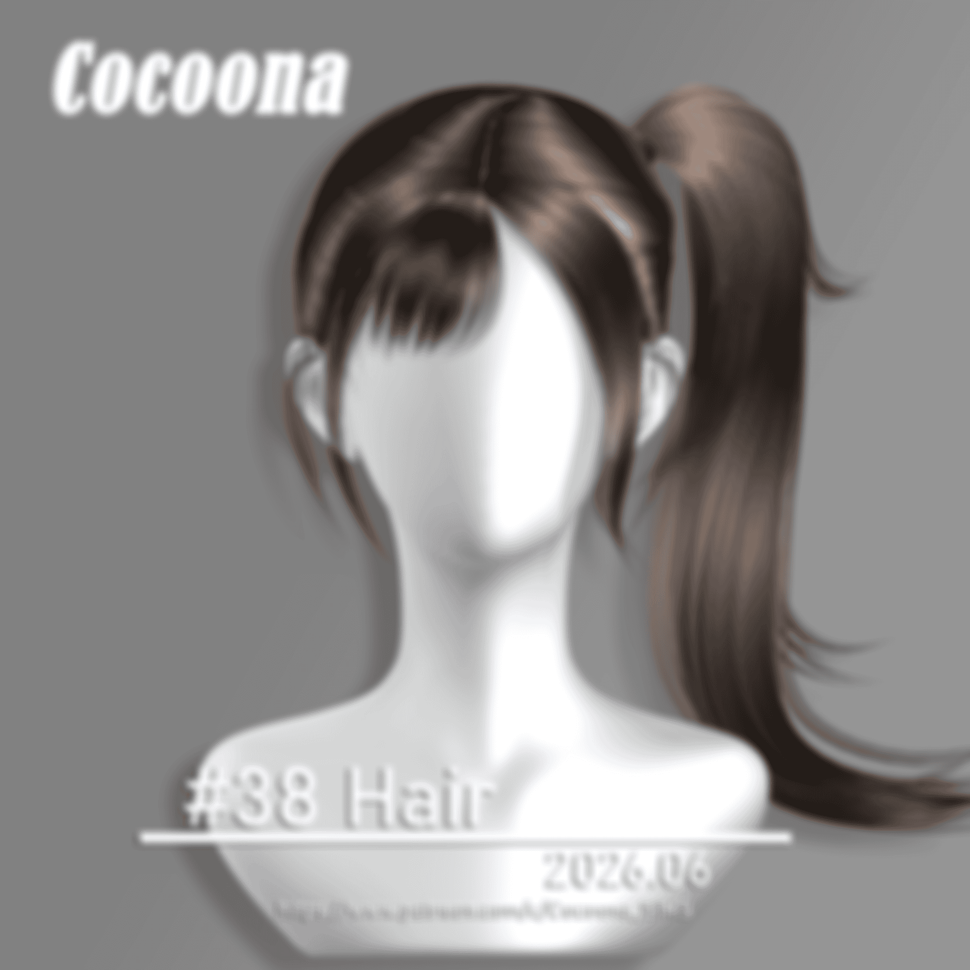 Preview image 1 for Cocoona_HAIR 38 by COCOONA_SIMS.
