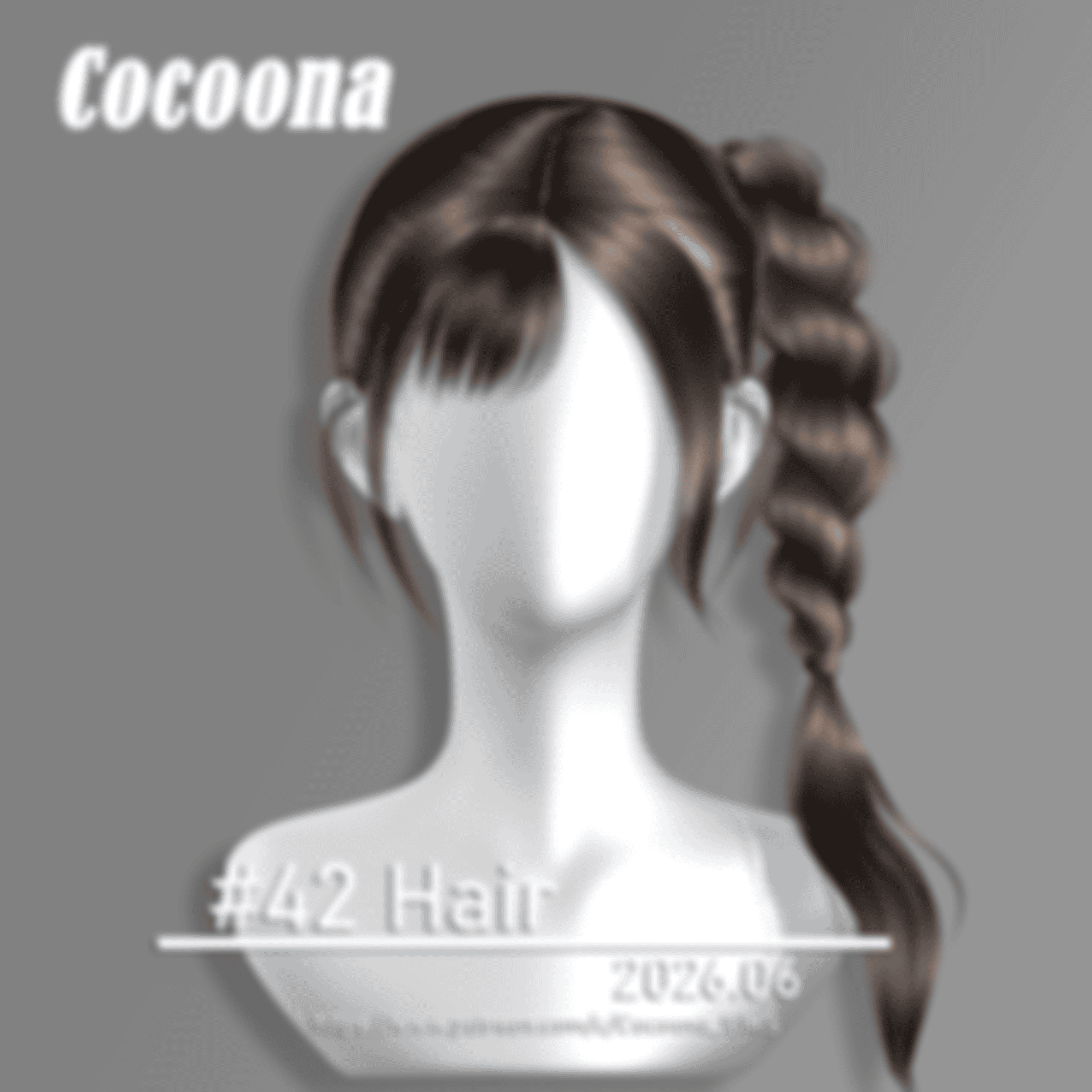 Preview image 1 for Cocoona_HAIR 42 by COCOONA_SIMS.