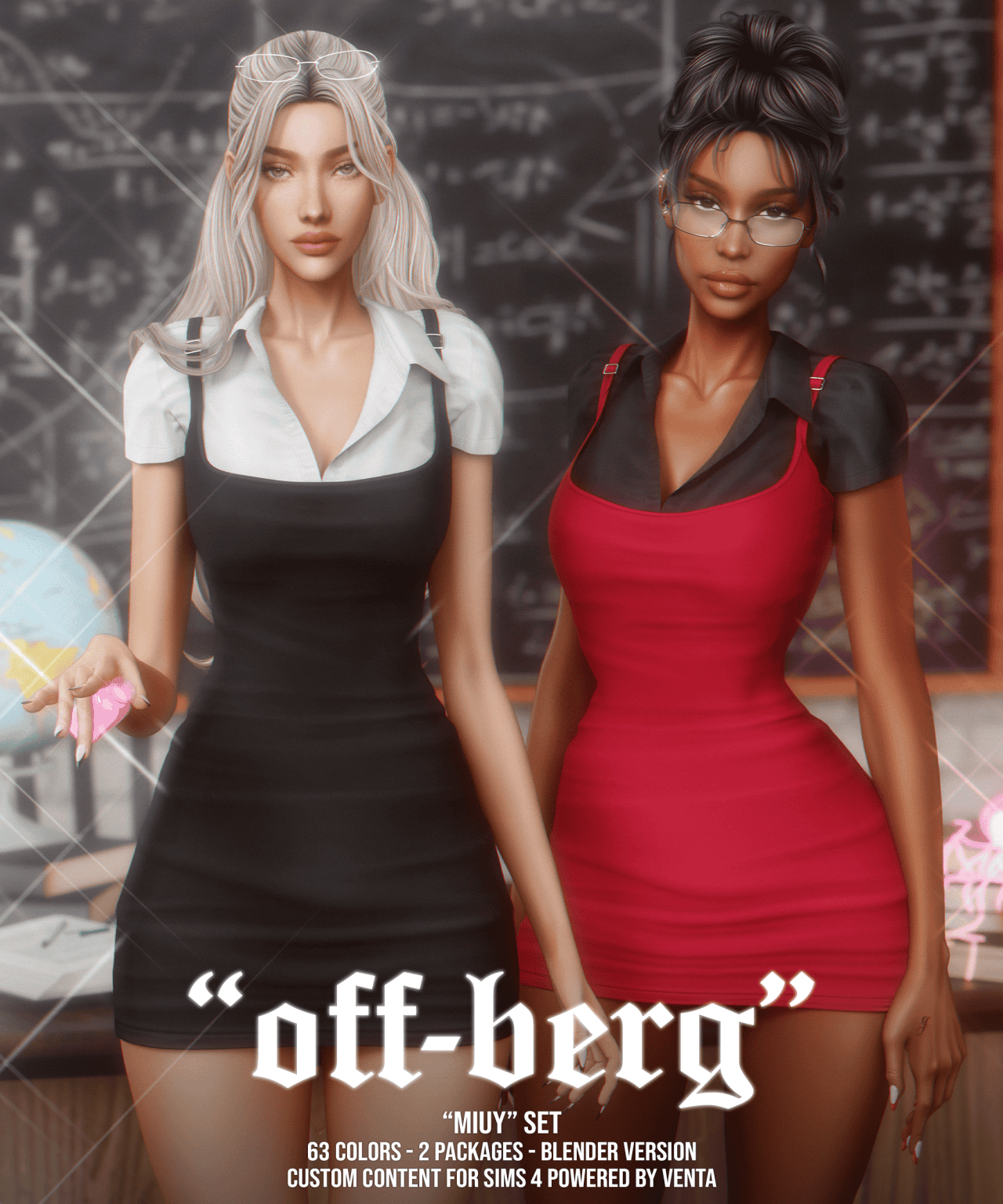 Preview image 1 for Bianca Collection feat. Bergdorf & Rebel Gal by OFFLINESIMS.