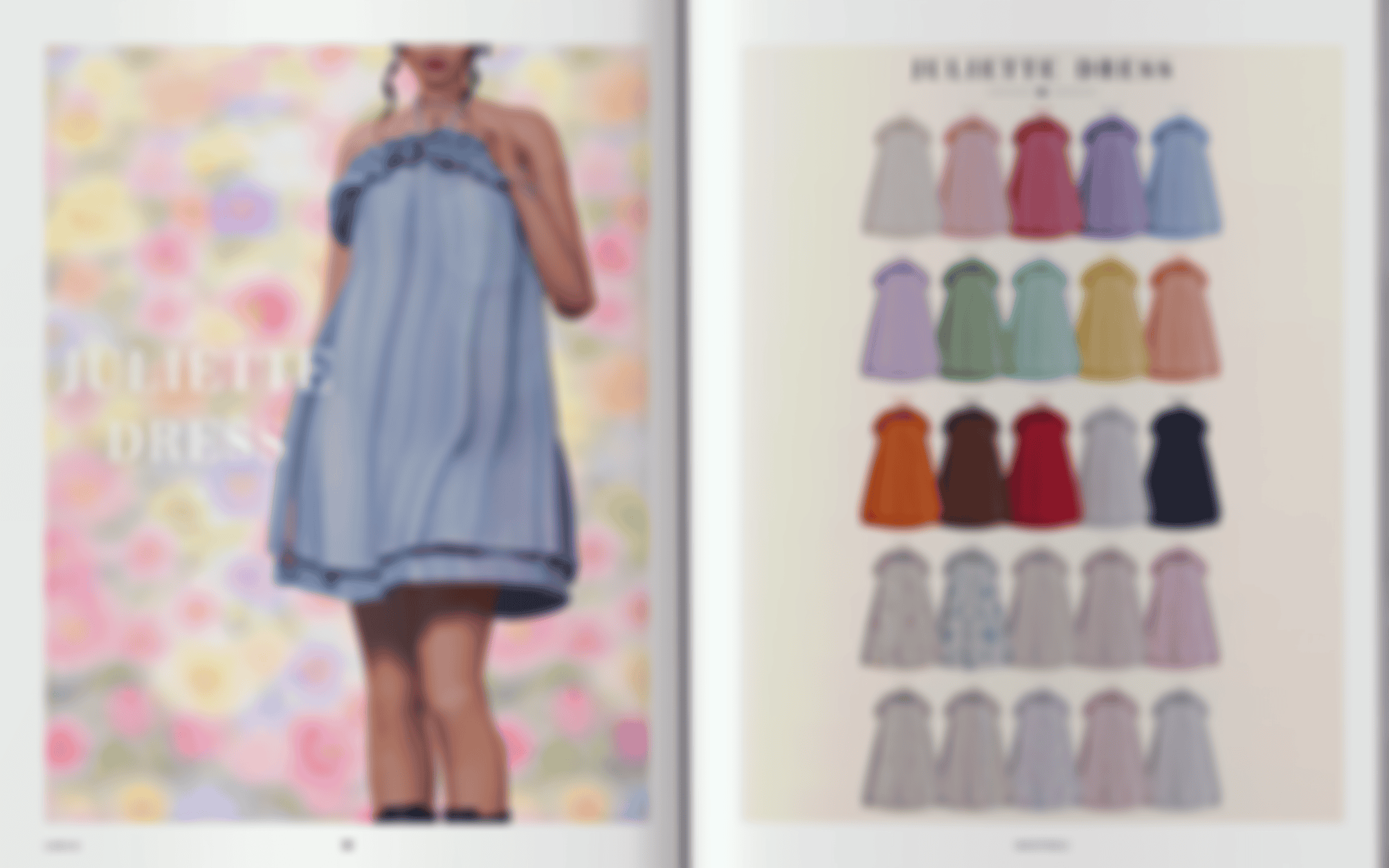 Preview image 1 for Juliette Dress by DAISY PIXELS.