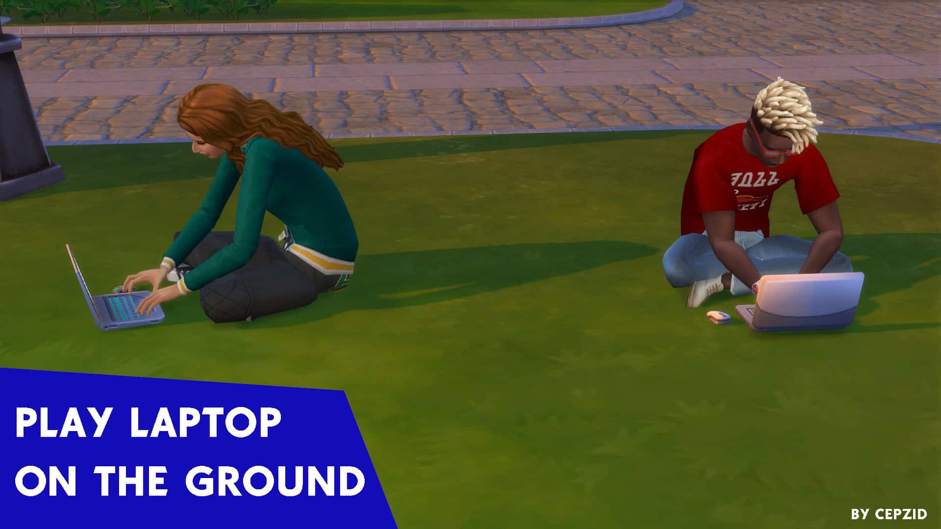 Preview image 1 for Play Laptop On The Ground (Public) by ZULF12.