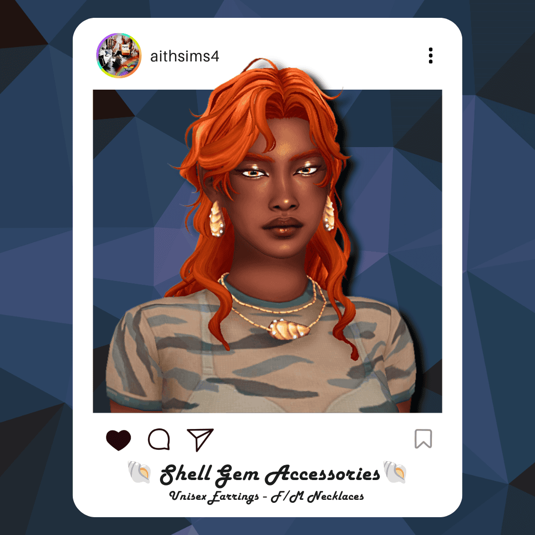 Preview image 1 for Shell Gem Accessories by AITH.
